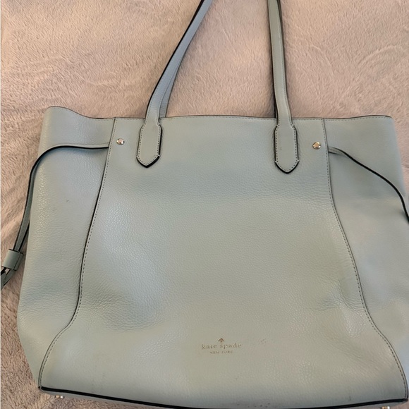Kate Spade Light Blue / Aqua Shoulder Tote Bag - Picture 5 of 10